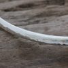 IMG_6013 Traditional D-Shape Bangle - Glitter Hammered