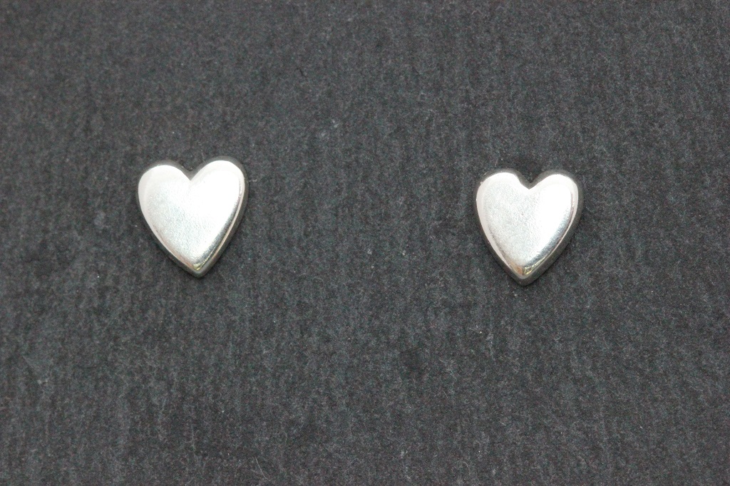 Heart Stud Earrings