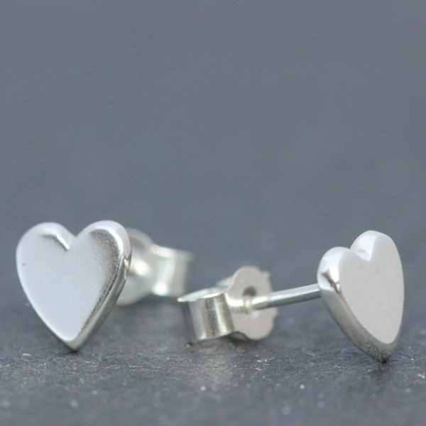 Heart Stud Earrings