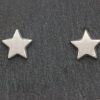 Satin Star Ear Studs