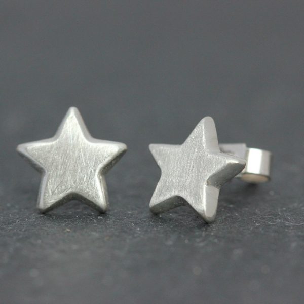Satin Star Ear Studs