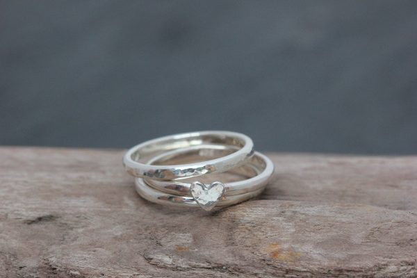 Ring Making Experience - Stacking Rings - Set of Three