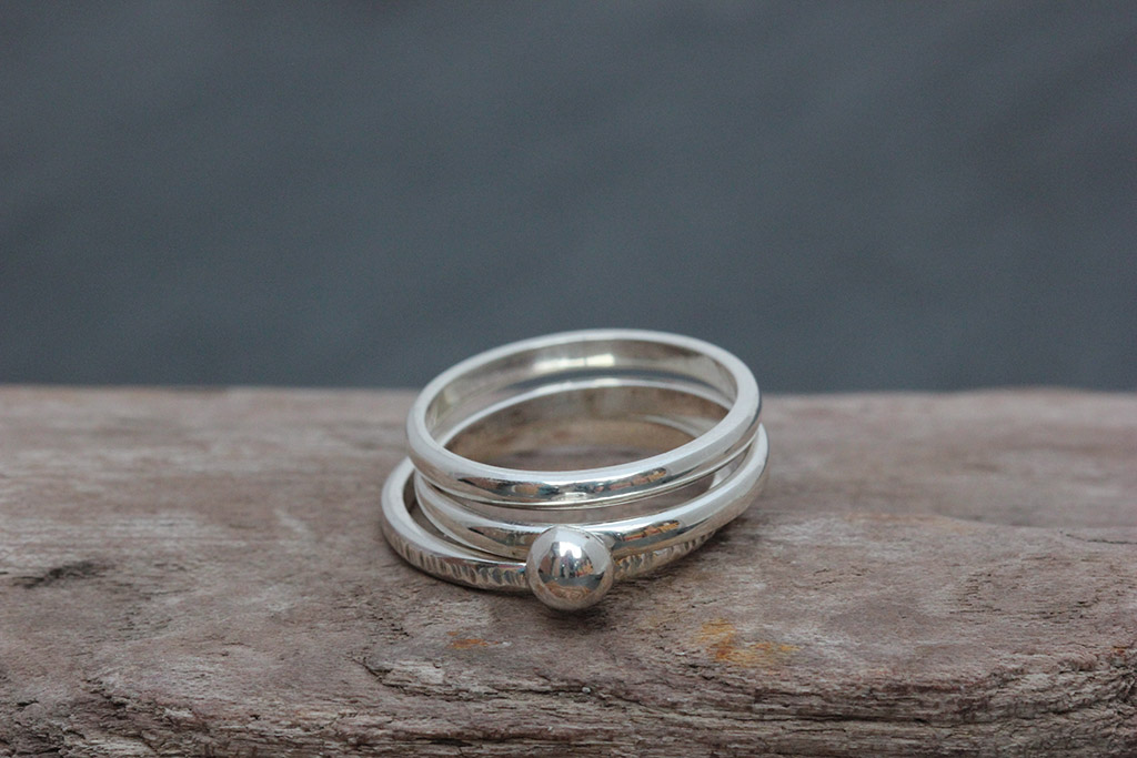Ring Making Experience - Stacking Rings - Set of Three | Date to be set