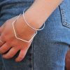 Hexagonal bangle