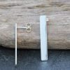 Oblong earrings - Smooth