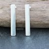 Oblong earrings - Smooth