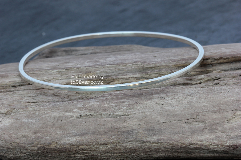 Plain Square wire bangle