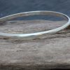 Traditional bangle smooth 1wm Traditional D-shape bangle
