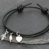 Black heart friend slate 1024 wm Friendship bracelet: Black Heart