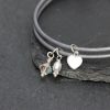 Silver heart friend detail 1024 wm Friendship bracelet: Silver Heart