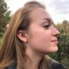 White pearl Glitter Hammered Disk earrings