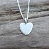 Mini Heart Pendant - Smooth