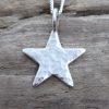 Mini Star pendant glitter hammered close wm 1024 Mini Star Pendant - Glitter Hammered