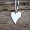 Mini Squishy Heart Pendant - Smooth