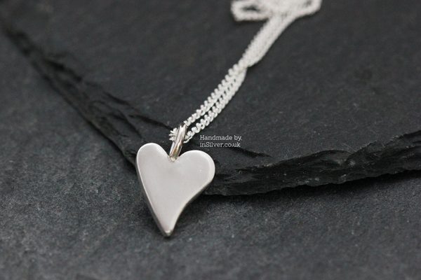 Mini Squishy Heart Pendant - Smooth