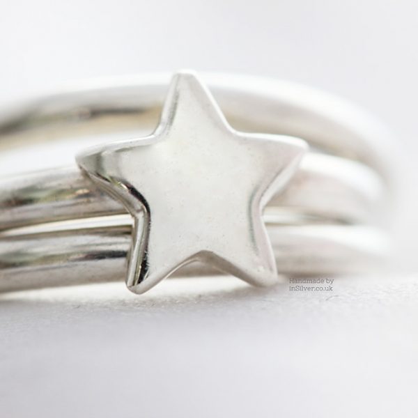 Star stacking rings