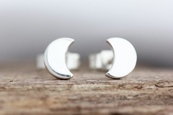 Mini moon studs plain