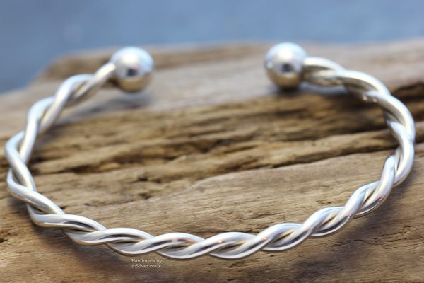 Heavy Twist Torque Bangle
