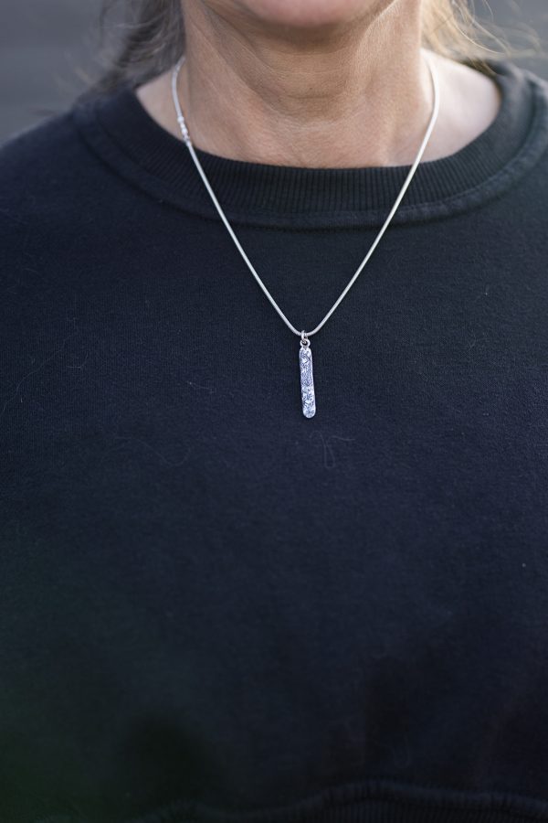 Sterling Silver Seaweed pendant