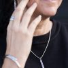 Sterling silver Seaweed pendant, bangle, wrap ring and drop earrings.