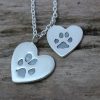 Paw print duo 2 Paw Print Duo pendants