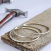 Square wire bangles