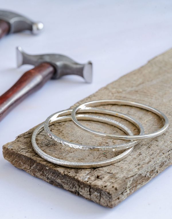 Square wire bangles