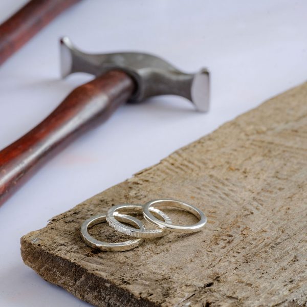 Square wire ring selection, workshop
