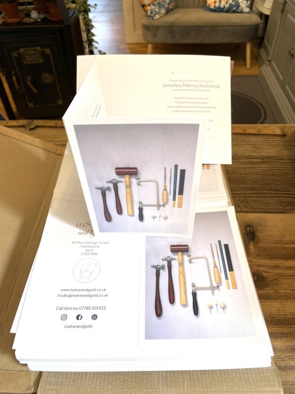 Workshop gift voucher Workshop gift voucher delivery