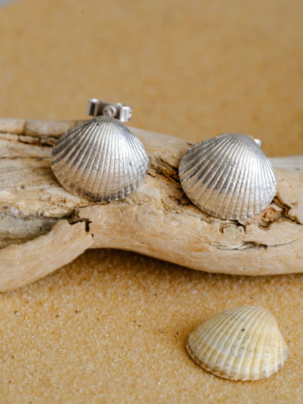 Cockle shell studs