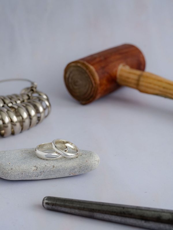 Silver Couples ring